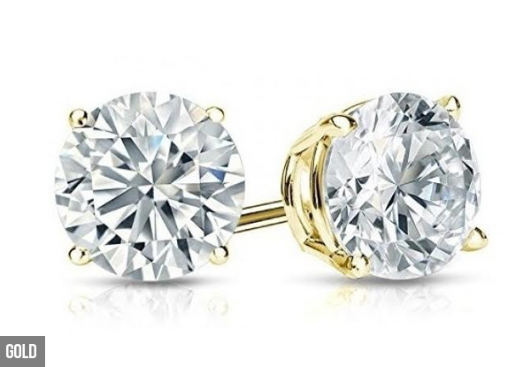 Standard Stud Earrings - Three Colours Available with Free Delivery