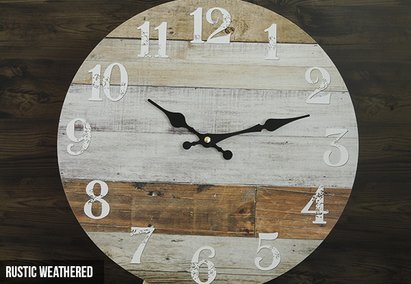 Wall Clock - Four Designs Available