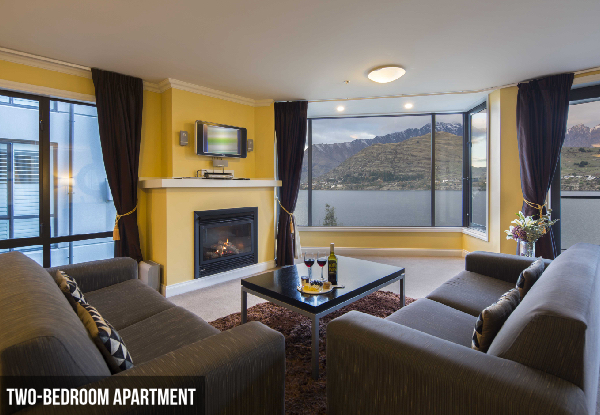 Two Nights for Two People in a Luxury Studio or Four People in a Two Bedroom Apartment in Queenstown - Options for Three or Five Nights