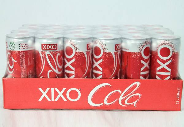 24-Pack of XIXO Iced Tea or Soda 250ml Cans - Four Flavours Available with Free Delivery