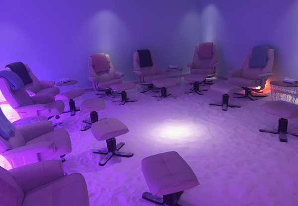 45-Minute Halo Salt Room Therapy - Option for Eight Sessions