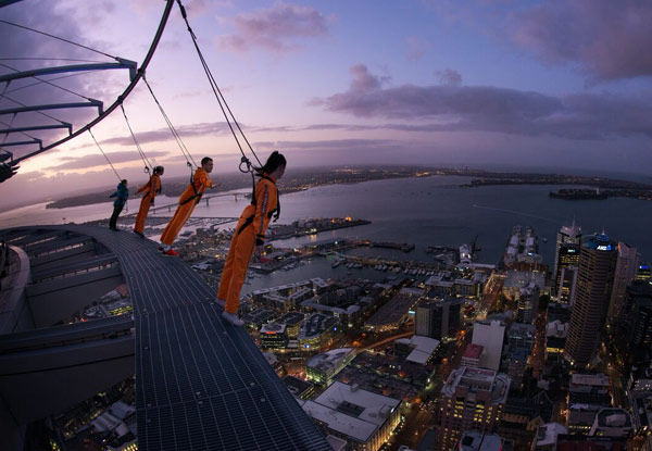 SkyWalk Experience at the Top of the Sky Tower - Valid from 7th July 2020