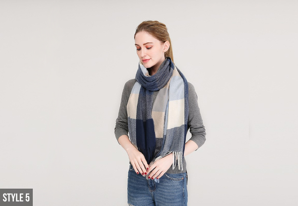 Patterned Scarf - Nine Styles Available