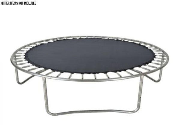 Kids Trampoline Pad Replacement Mat Reinforced Outdoor Round Spring Cover - Four Sizes Available