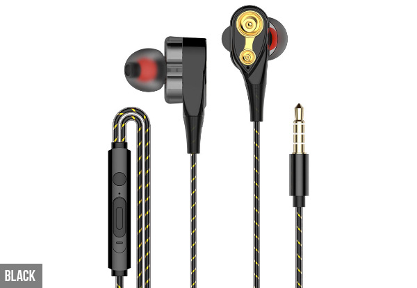 In-Ear Earbud Headphone - Available in Four Colours with Free Delivery