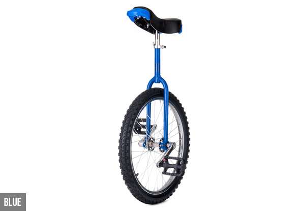 20" Unicycle with Adjustable Seat