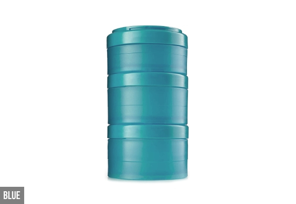 Twist & Lock Pill Storage Jar - Three Colours Available