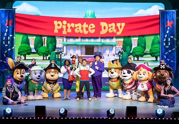 PAW Patrol Live! "The Great Pirate Adventure" at The Trusts Arena, Auckland, Sat 12th or Sun 13th January - Options for B Reserve, A Reserve, A Reserve Family, Gold, Premium or Platinum Tickets (Booking & Service Fees Included)