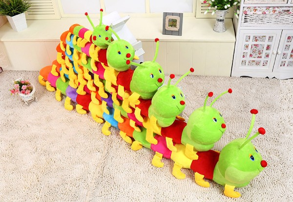 Plush Caterpillar Toy - Five Sizes Available