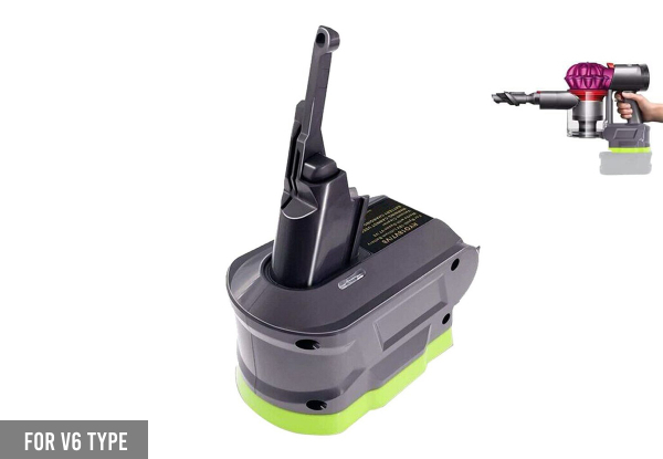 Battery Adapter Converter Compatible with Dyson Vacuum Cleaner - Two Styles Available