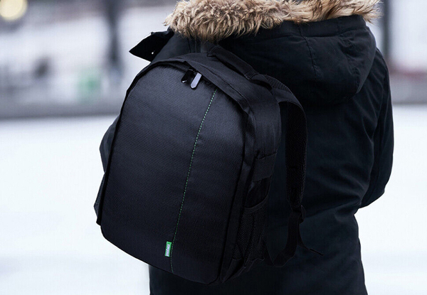 Water-Resistant Camera Shoulder Bag - Available in Three Colours
