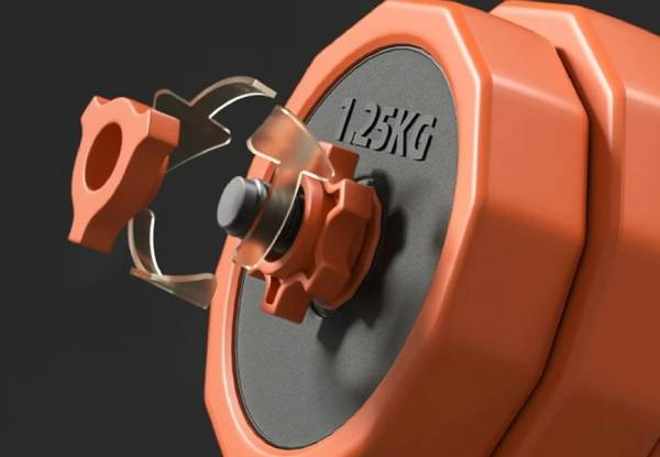 Adjustable Dumbbell Set with Connecting Rod & Kettlebell Handle - Option for 10kg, 15kg, 20kg or 30kg