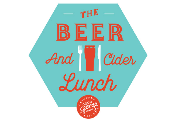 Beer or Cider Matched Lunch Combo for Two - Valid for Fish & Chips, Caesar Salad, a B.L.T or Any Pizza