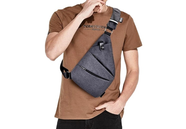 Personal Anti-Theft Sling Shoulder Bag - Available in Two Styles & Two Options