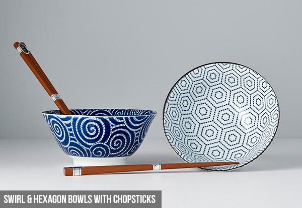 Modern Japanese Tableware - Ten Options Available with Free Delivery