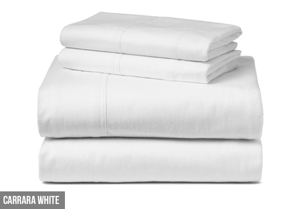 Canningvale Flannelette Sheet Sets incl. Free Nationwide Delivery - Four Colours & Five Sizes Available