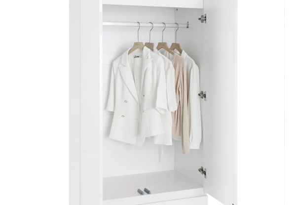 Serena Wardrobe Cabinet - Two Colours Available