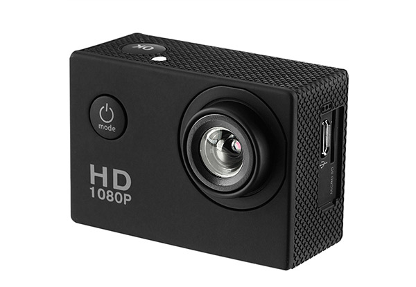 Water-Resistant HD Sports Camera incl. Accessories with Free Delivery