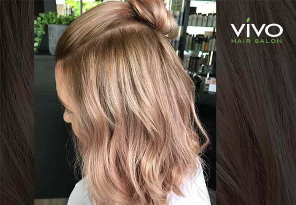 Full Head of Highlights incl. Colour-Lock Treatment, Toner, Shampoo Service, Head Massage & Blow Dry Finish - Options for Cut & Colour or Colour Only - Senior Stylist, Medium or Long Hair Options Available