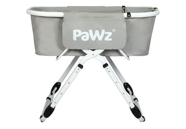 PaWz Elevated Pet Grooming Foldable Bath Tub