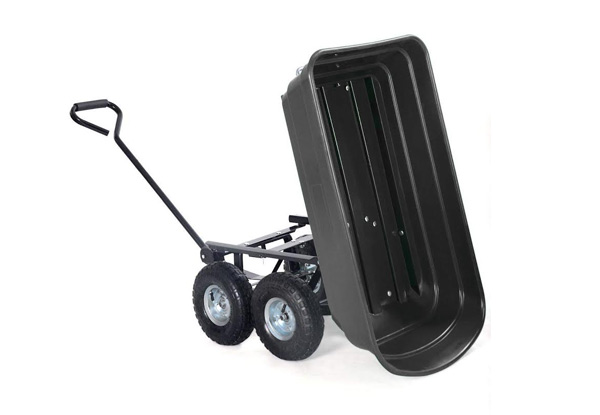 Black Garden Cart Trolley