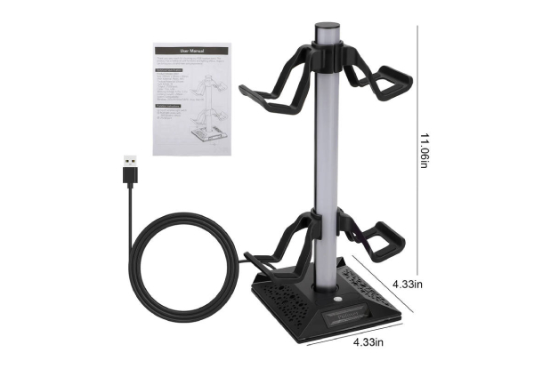 Gaming RGB Controller & Headset Stand