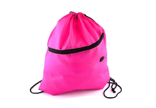 Sports Drawstring Bag - Five Colours Available