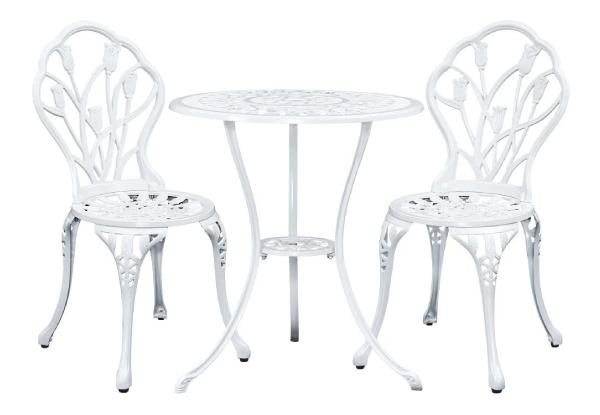 Ornato Three-Piece Bistro Set - Two Colours Available