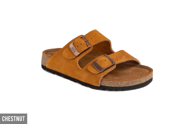 Ozwear Ugg Aussie Victoria Suede Leather Unisex Slipper - Available in Four Colours & 10 Sizes