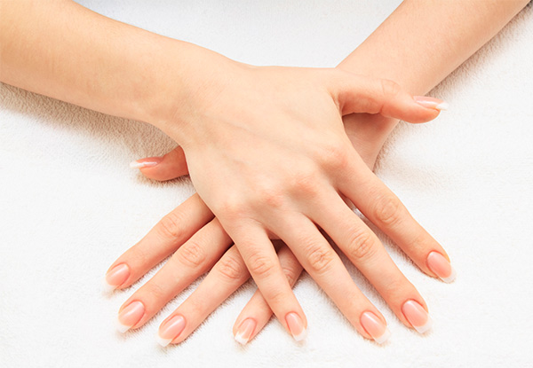 Acrylic Nails with French-Tips or Regular Colour - Option for Gel Polish