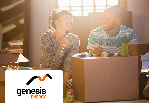 Moving house this summer or looking to switch power companies? Connect your home with Genesis Energy today & receive the first month of electricity for free (up to $250) including a one-off $50 GrabOne credit