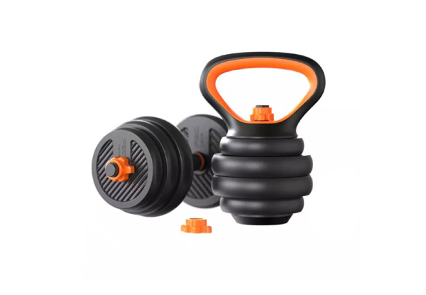 Six-in-One Multifunctional Dumbbell Weights Set - Three Weights Available
