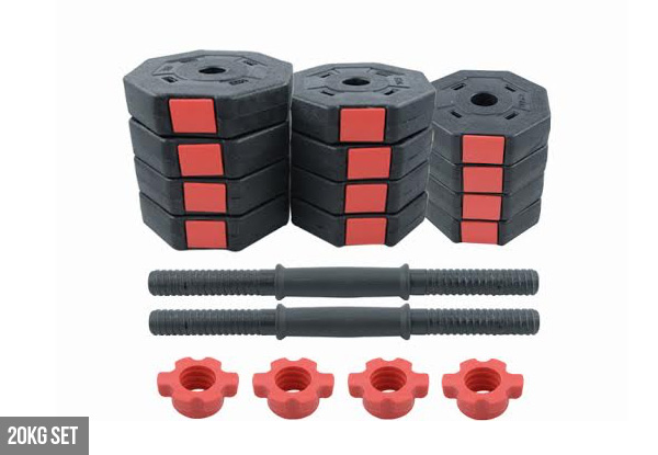 20kg Octagon Dumbbell Set - Options for 30kg & 40kg