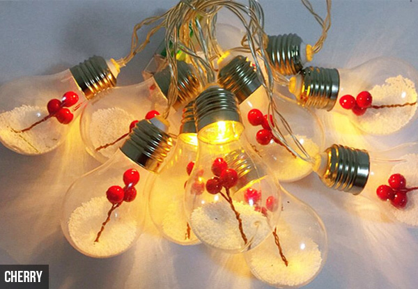 Battery Powered LED Christmas Lights Range - Two Styles & up to Three Sets Available with Free Delivery