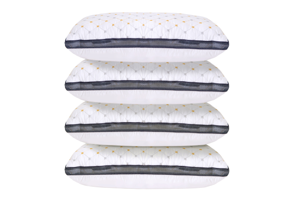 Four-Pack Royal Comfort Luxury Air Mesh Pillow