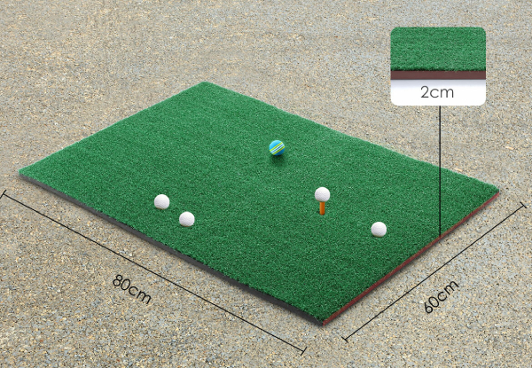 Golf Practice Set - Option with Hitting Mat