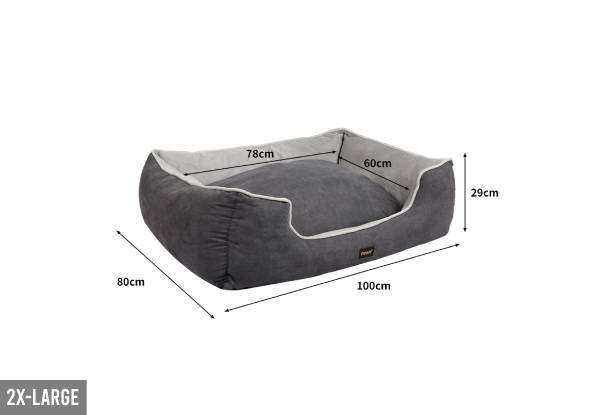 PaWz Pet Bed Washable Mattress - Available in Two Colours & Five Sizes