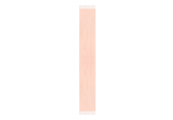 100% Baby Pink Wool Scarf