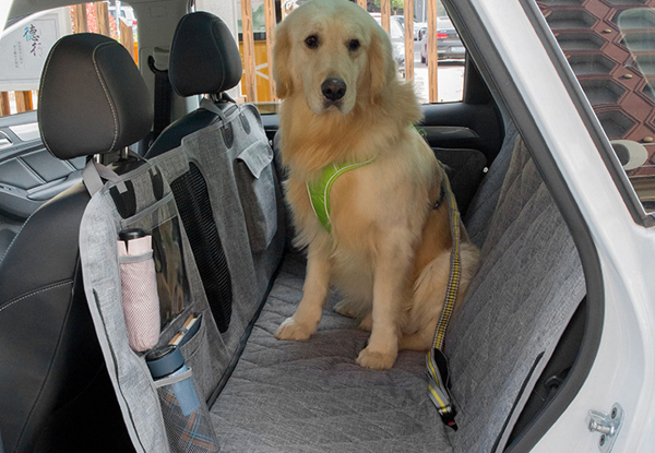 Non-Slip Pet Car Seat Cover Hammock - Two Colours Available