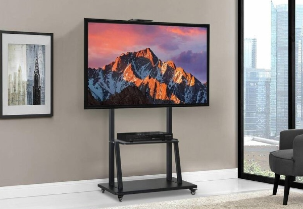 Multifunctional TV Stand with Wheels