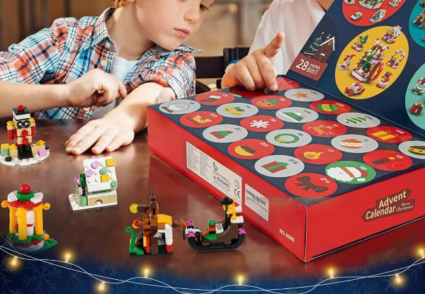 Christmas Building Blocks Advent Calendar - Three Styles Available