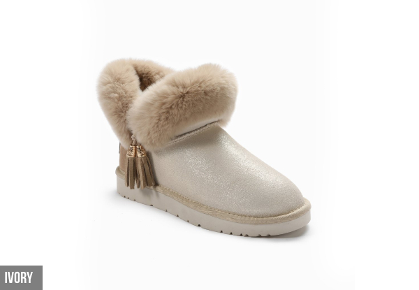 UGG Cecilia Fluff Boots - Three Colours & Six Sizes Available