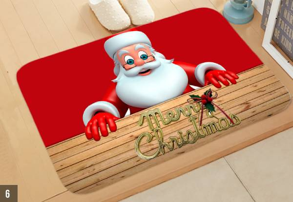 Christmas Doormat - Six Styles Available & Option for Two Sizes
