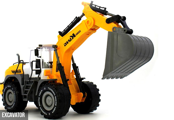 Construction Vehicle Toy Range - Available in Four Designs