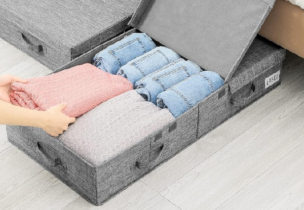 Foldable Under Bed Storage Container