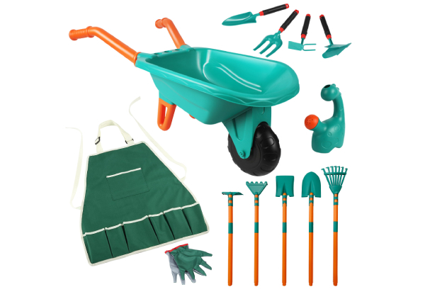 13-Piece Kids Garden Tool Toy Playset