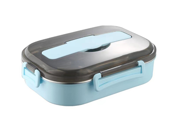 304 Stainless Steel Insulated Bento Lunch Box Leak-Resistant with Compartments - Available in Three Colors & Two Sizes