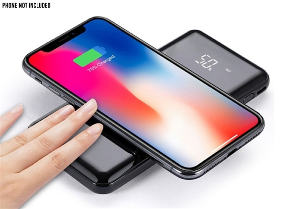 10000Mah Qi Wireless Charger Power Bank with Free Delivery