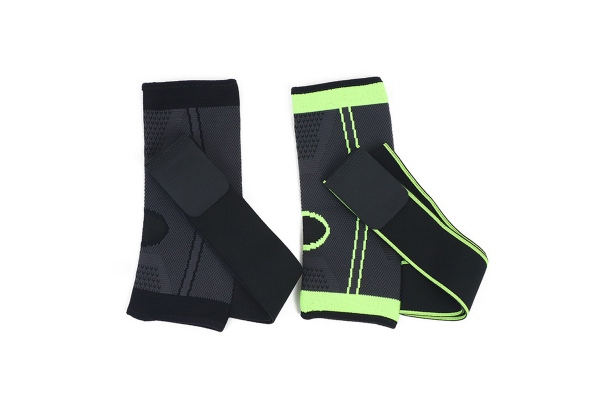 One Pair of Ankle Support Brace - Three Sizes, Two Colours Available & Option for Both