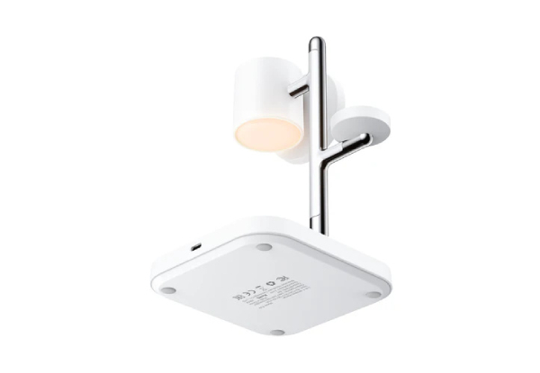 Acefast 32.5W Qi2 Premium 3-in-1 Magnetic Wireless Charger with Night Ambient Light